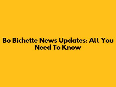 Bo Bichette News Updates: All You Need To Know