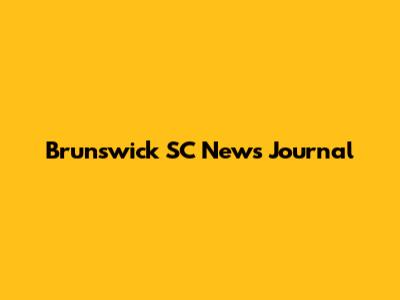 Brunswick SC News Journal