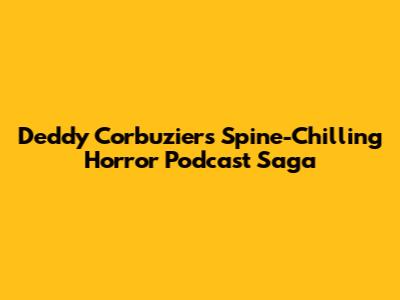 Deddy Corbuzier's Spine-Chilling Horror Podcast Saga