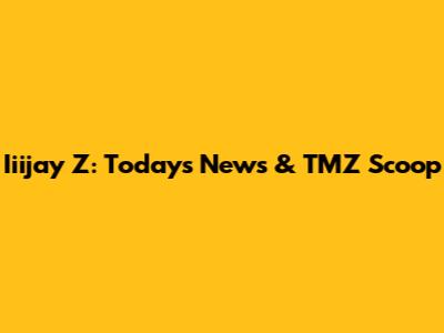 Iiijay Z: Today's News & TMZ Scoop