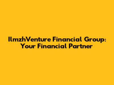 IlmzhVenture Financial Group: Your Financial Partner