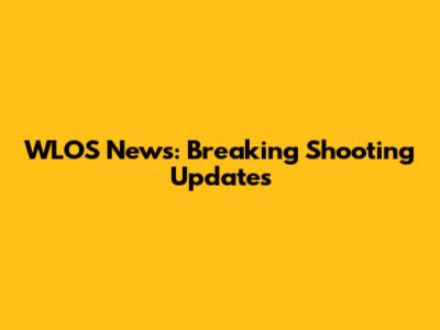 WLOS News: Breaking Shooting Updates