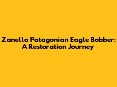 Zanella Patagonian Eagle Bobber: A Restoration Journey